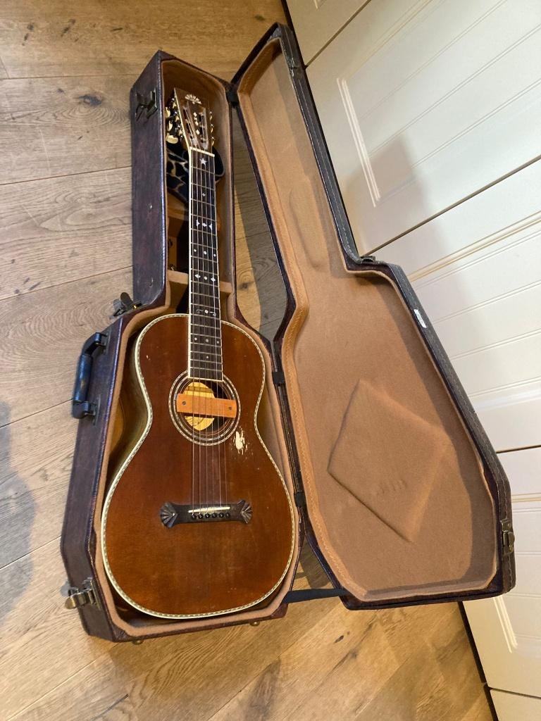 Gitaar Washburn vintage, Muziek en Instrumenten, Ophalen, Gebruikt, Overige typen, Met koffer