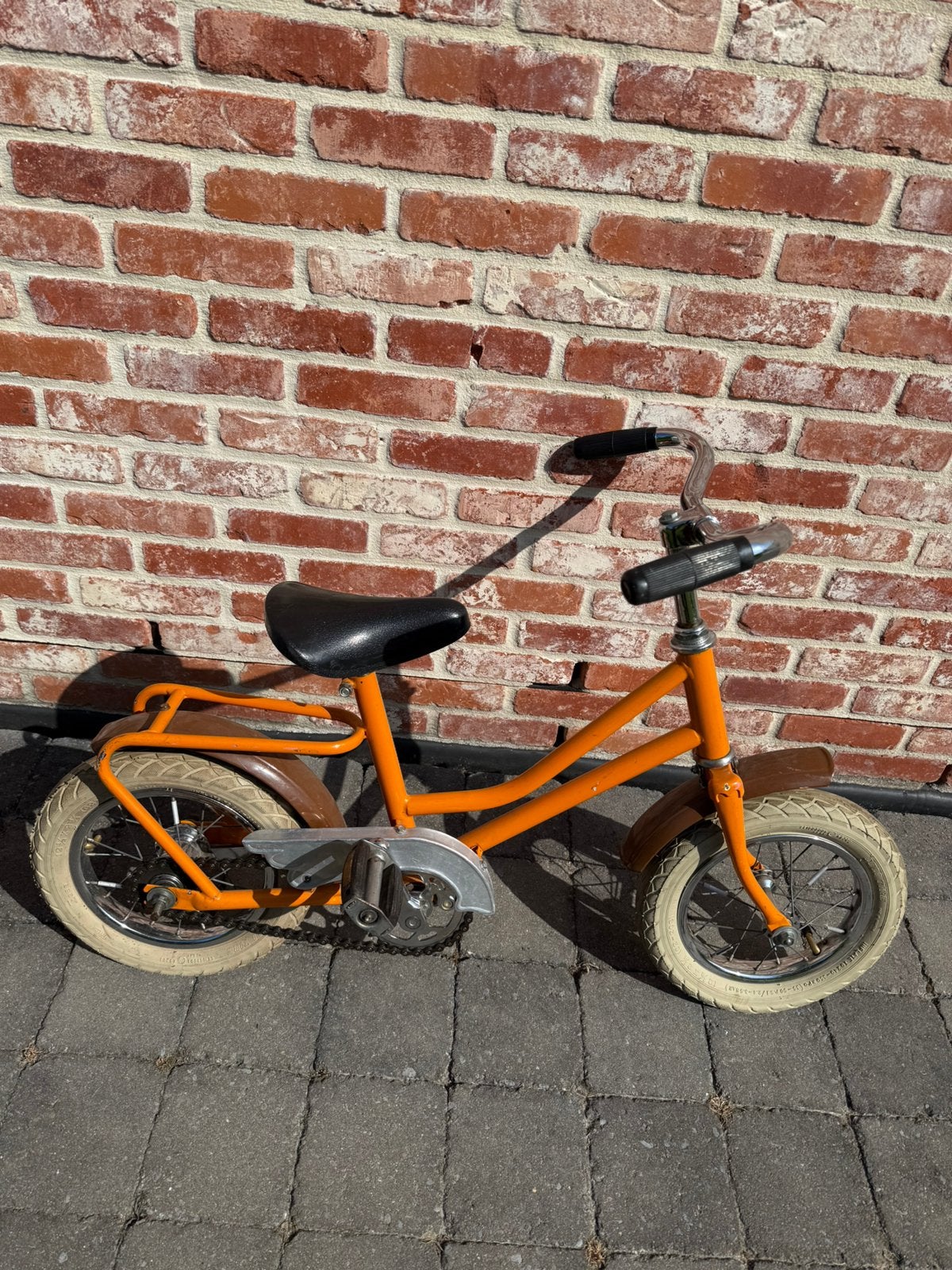 Fietje retro met terugtrapram, Fietsen en Brommers, Ophalen, Zo goed als nieuw, Terugtraprem