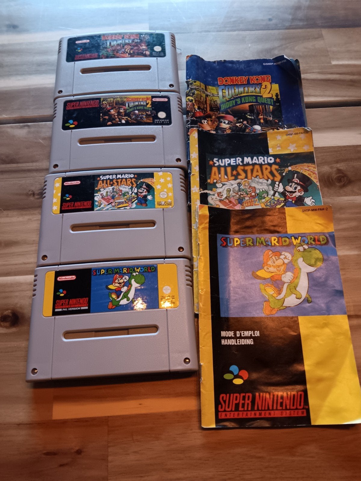 SNES TOPGAMES met handleiding te koop + 2 controllers, Games en Spelcomputers, Gebruikt, Overige genres, 2 spelers, Ophalen of Verzenden
