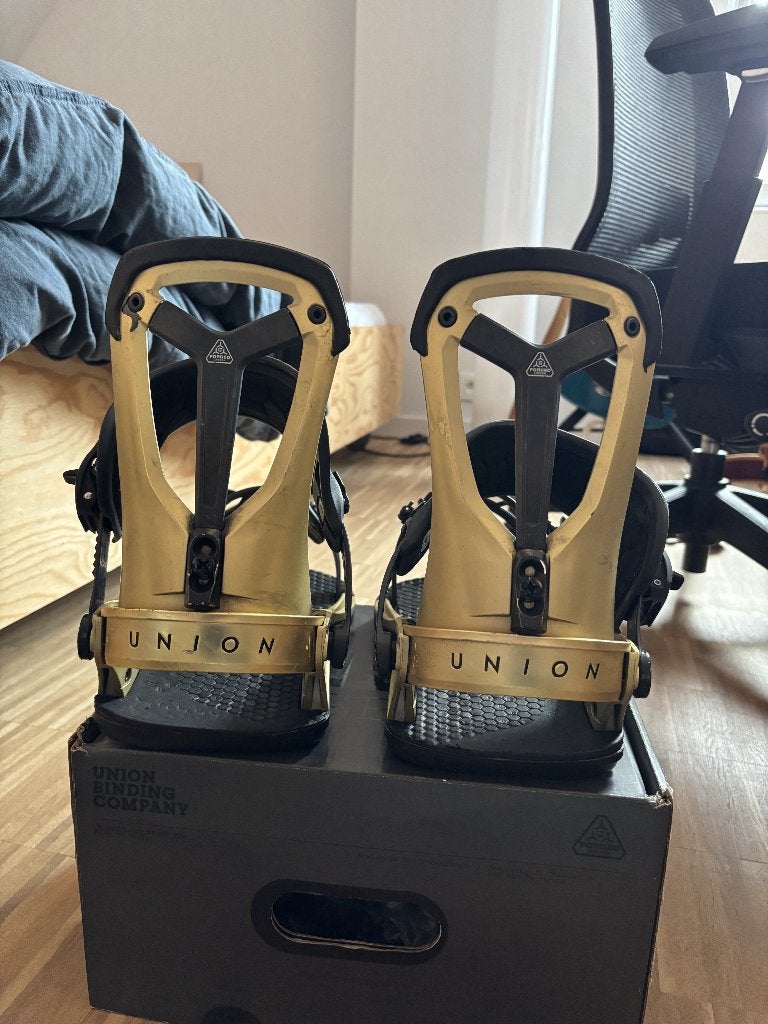 Union Falcor T. Rise 2019 Gold (L), Sport en Fitness, Ophalen of Verzenden, Gebruikt, Bindingen