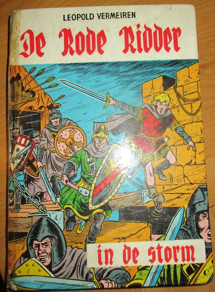 de rode ridder in de storm - Leopold Vermeiren, Antiquités & Art, Enlèvement, Leopold vermeiren