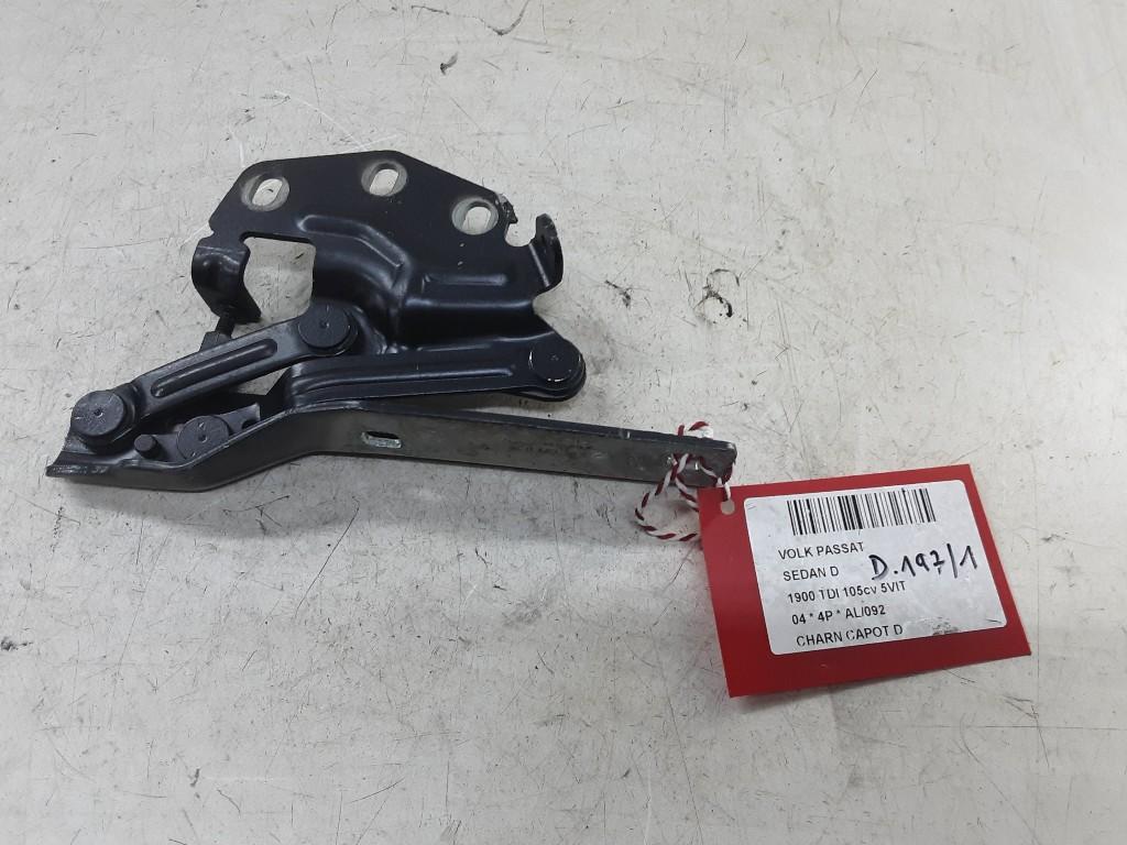 CHARNIERE DE CAPOT DROIT Volkswagen Passat (3C2), Autos : Pièces & Accessoires, Volkswagen, Mevr. I. Hauben, Utilisé, Rue de l'Espoir 34 34
4030  GRIVEGNÉE, BE