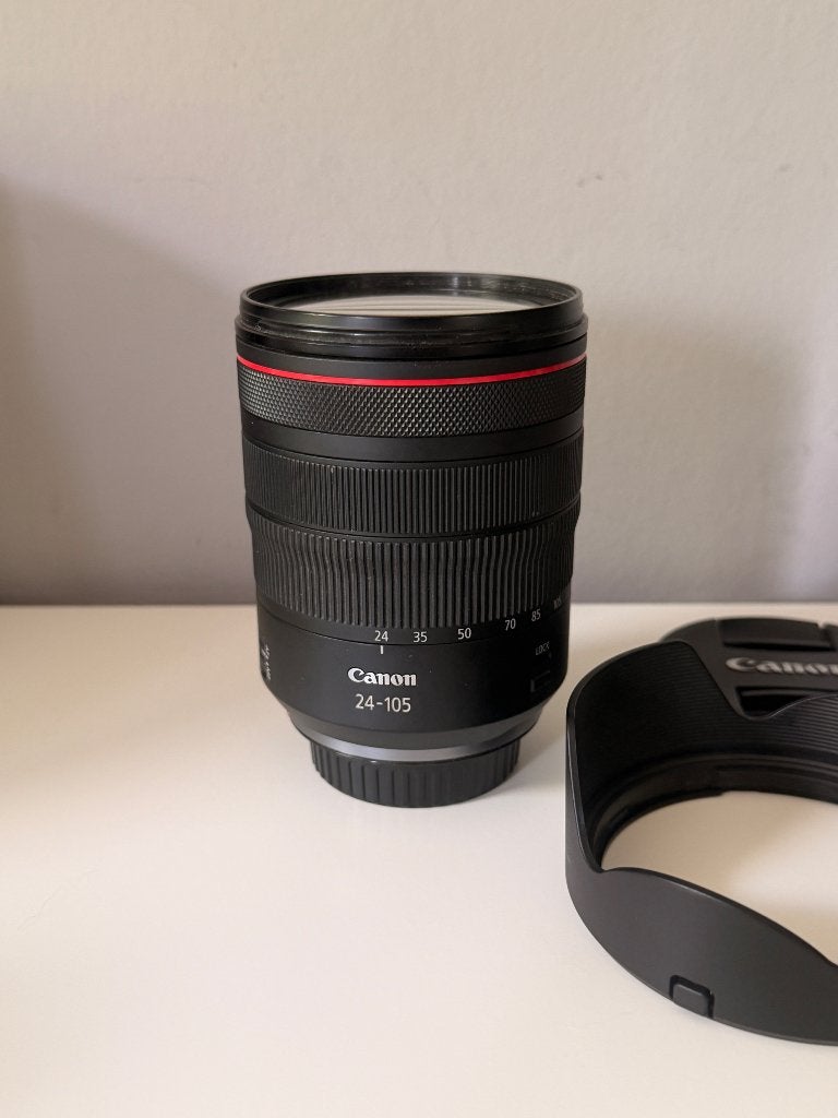 RF 24-105 F4, Pare-soleil, Lentille standard, Canon RF, Utilisé