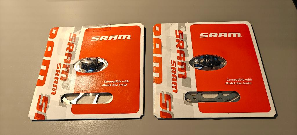 SRAM Remrotors/remschrijven 140 mm, Fietsen en Brommers, Fietsonderdelen, Ophalen of Verzenden, Nieuw, Remmen, SRAM