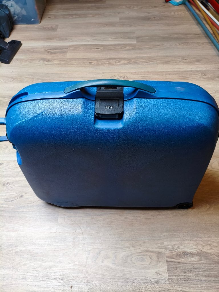Vintage samsonite spinner reiskoffer, Ophalen, Gebruikt, Hard kunststof