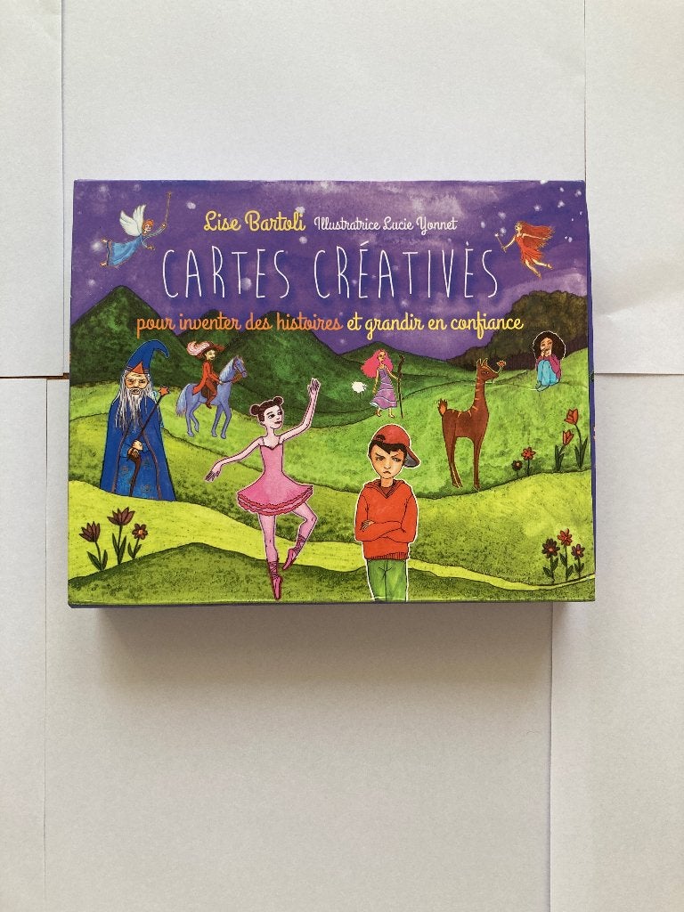 Jeu de carte pour inventer des histoires, Enlèvement, Utilisé, Découverte