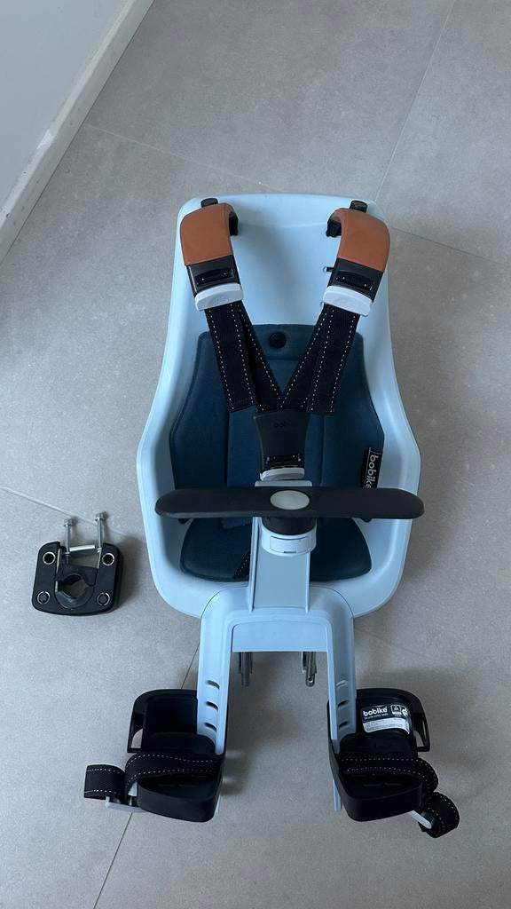 Fietsstoeltje vooraan Bobike., Fietsen en Brommers, Ophalen, Zo goed als nieuw