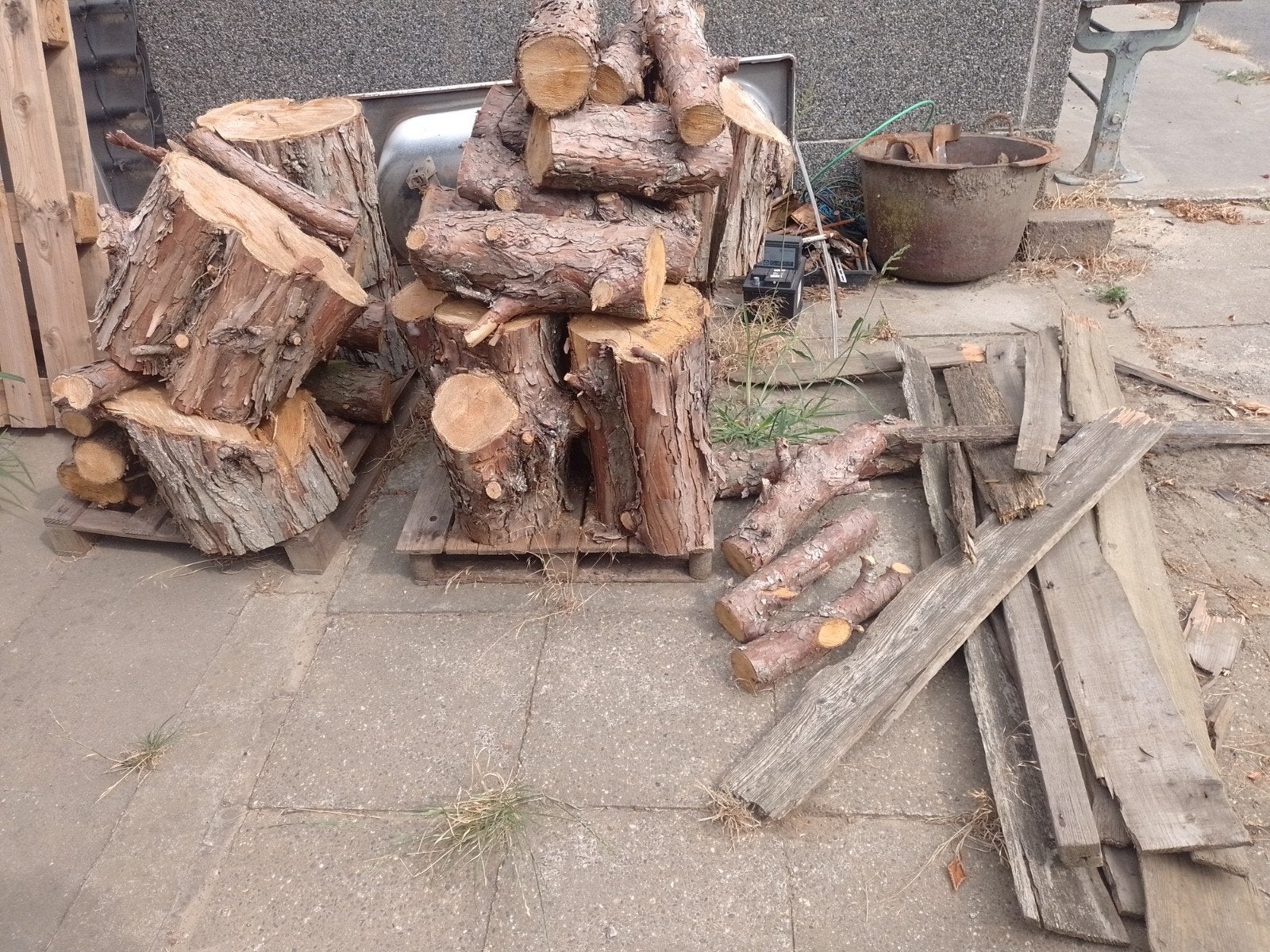 lot brandhout, Tuin en Terras, Ophalen