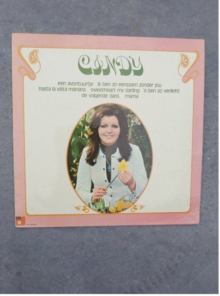 CINDY: LP "Cindy", Pochette photo, Enlèvement ou Envoi, LP