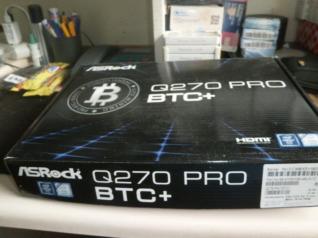 Asrock Q270 Pro BTC+ Intel Q270 LGA 1151 Socket H4 ATX, Computers en Software, LGA 1151, DDR4, Nieuw, Ophalen of Verzenden