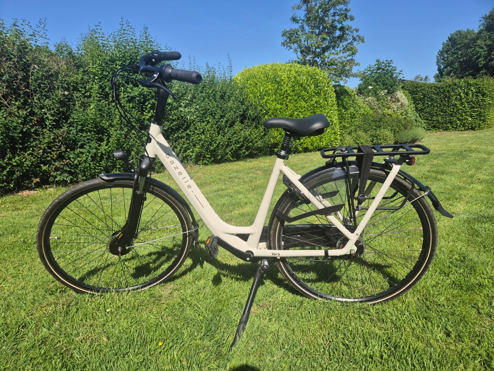 fiets GAZELLE ORANGE C7+LOW IVORY WHITE 49, Ophalen, 47 tot 50 cm, Versnellingen, Nieuw