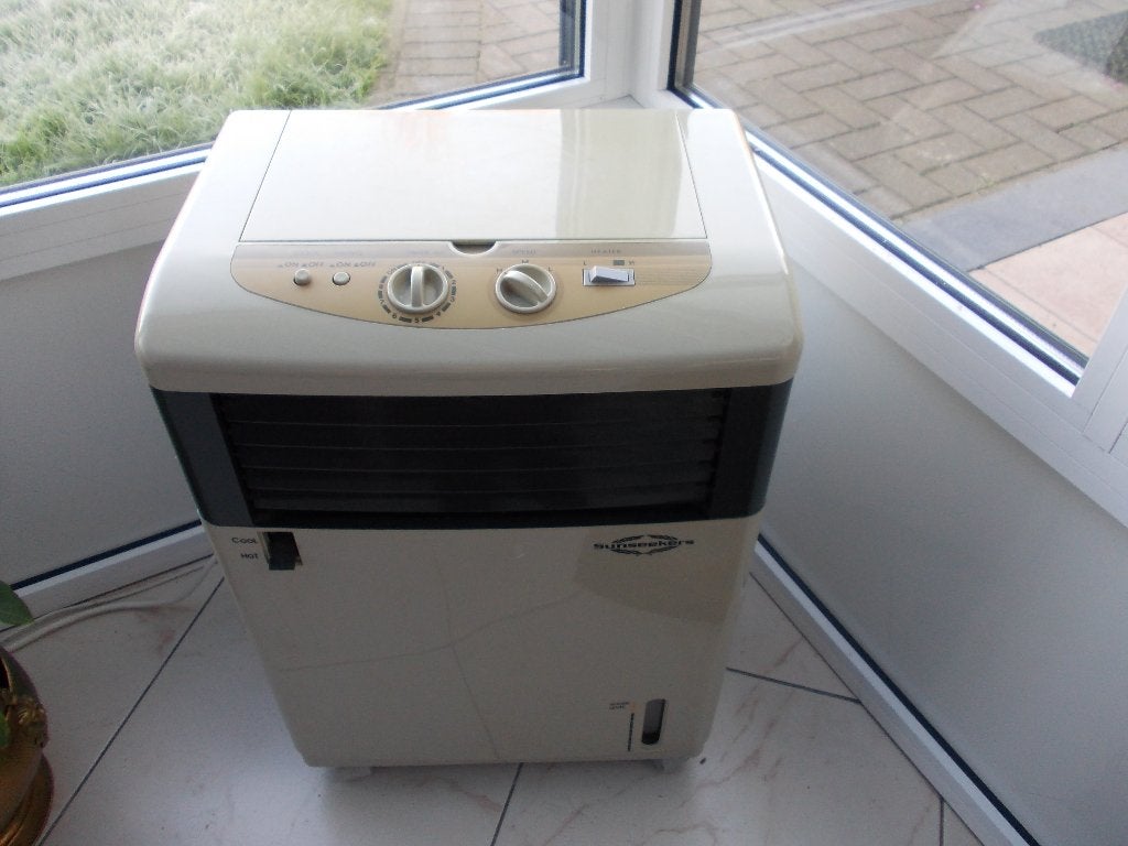 Nieuw verpakte luchtkoeler Sunseekers, Electroménager, Ventilateurs, Enlèvement ou Envoi, Neuf, Ventilateur de sol