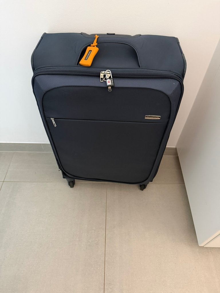 Samsonite valies in mooie staat  78 x 48 x 31 cm, Gebruikt, 45 tot 55 cm, 70 cm of meer, Wieltjes