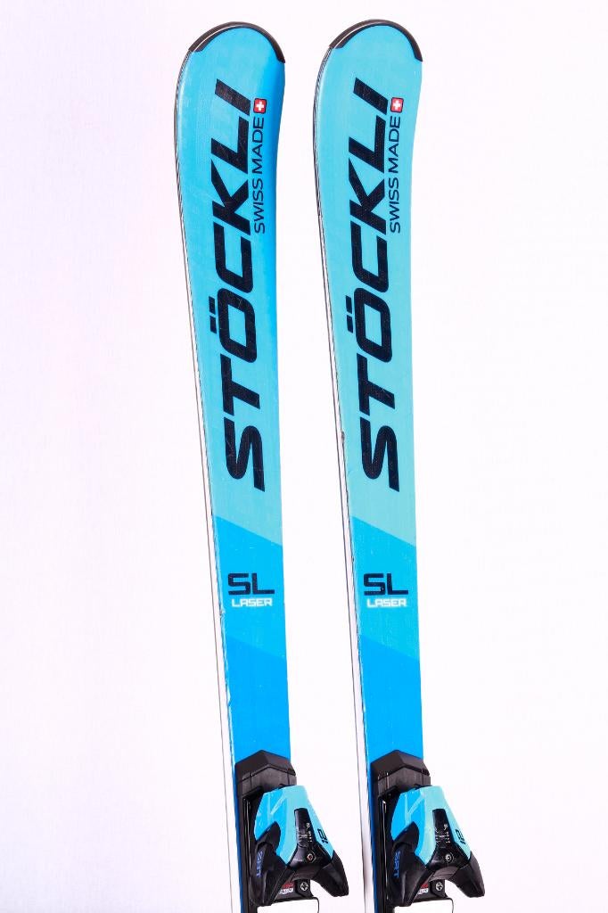 Skis 165 170 STOCKLI LASER SL 2024, bleus, grip walk, Sports & Fitness, Ski & Ski de fond, Utilisé, Skis, Salomon, Carving, Enlèvement ou Envoi