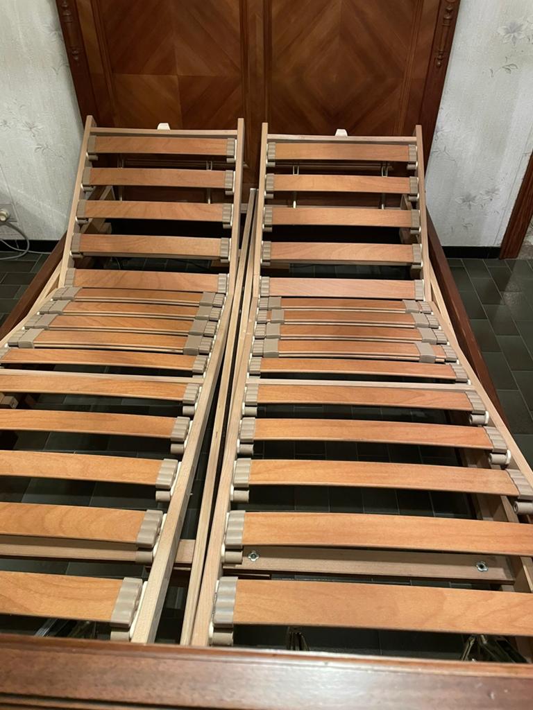 Lattenbodem verstelbaar 135 cm, Maison & Meubles, Chambre à coucher | Matelas & Sommiers, Enlèvement, Comme neuf, Queen size, Matelas