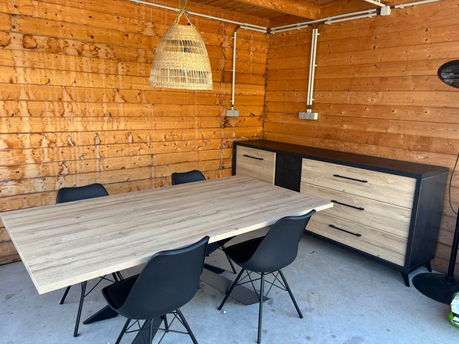 Eetkamerset, Huis en Inrichting, Ophalen, Zo goed als nieuw, 4 tot 6 stoelen