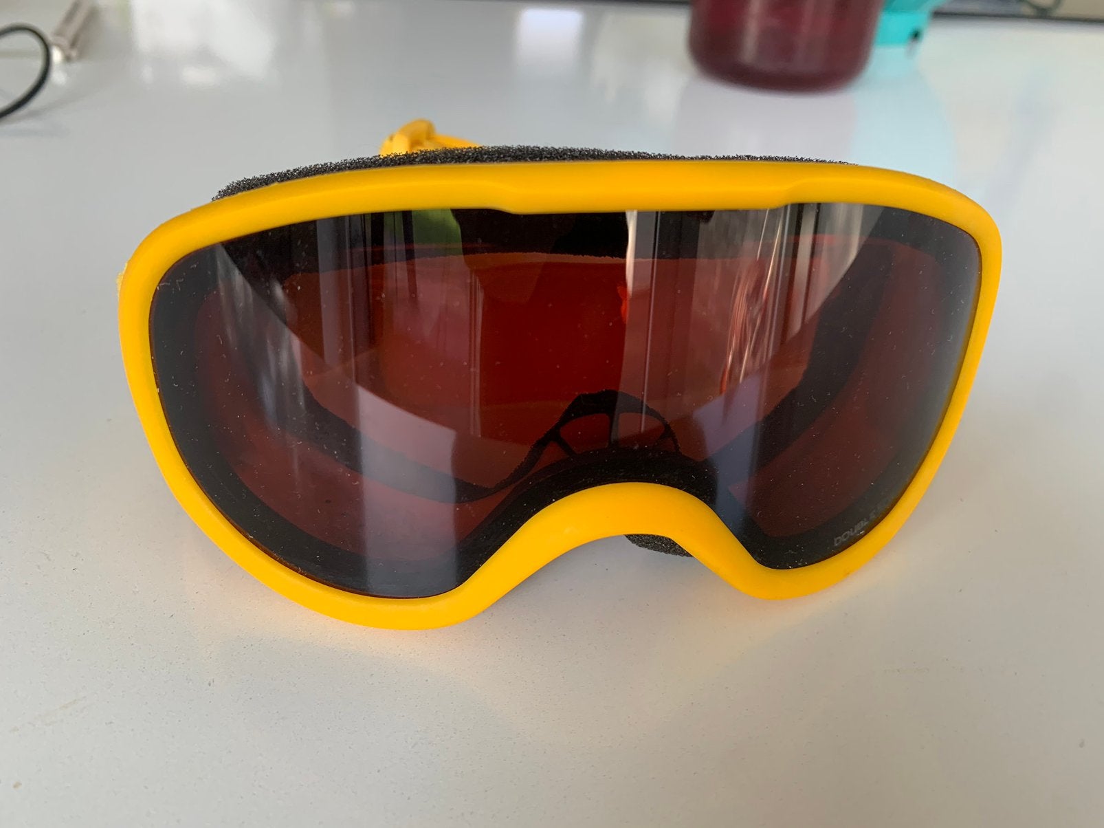 Skibril kind geel wedze - xxs 3-4jaar - S3 zonnig weer, Sports & Fitness, Autres marques, Comme neuf, Enlèvement, Autres types