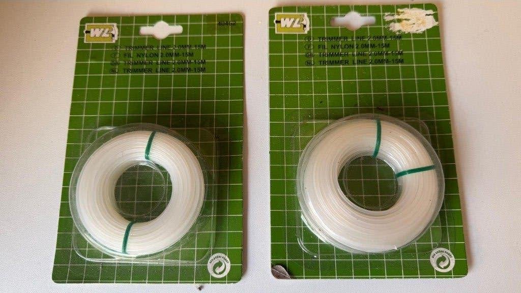 2x Nylon Trimmerdraad | 2,0 mm  15 m | NIEUW in verpakking, Ophalen of Verzenden, Nieuw