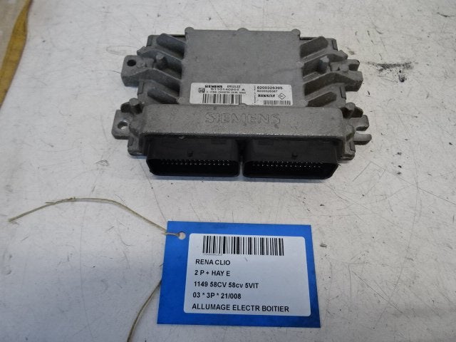 ONTSTEKINGSMODULE Renault Clio II (BB / CB) (82000326395), Gebruikt, Renault