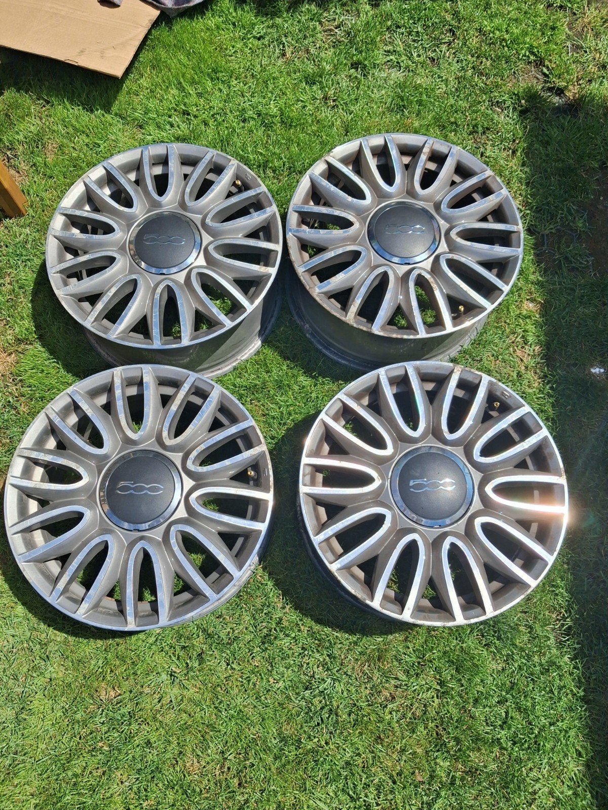 Gebruikte velgen 16" fiat 500c cabrio 2015, Auto-onderdelen, Ophalen, Velg(en)