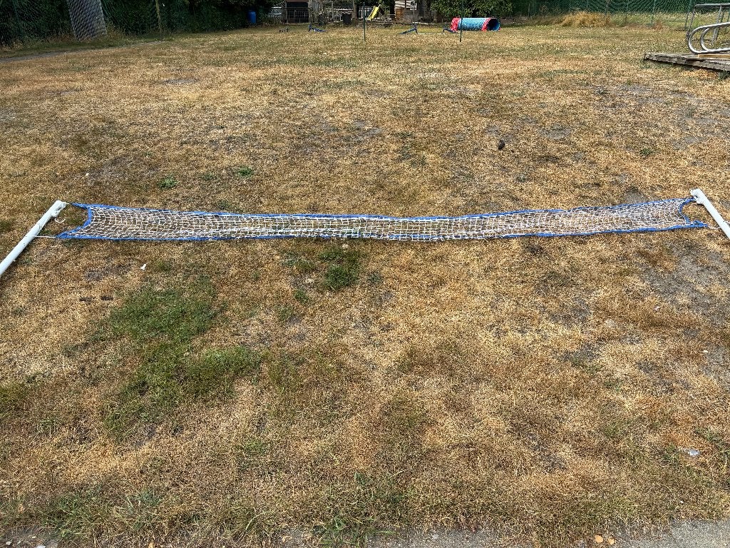 Volleybalnet voor zwembad, Tuin en Terras, Ophalen, Zo goed als nieuw, Overige typen