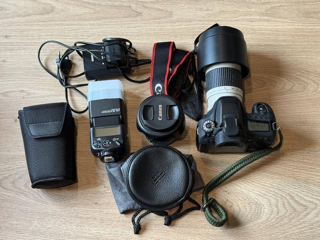 Canon 80D complete set, Ophalen, Gebruikt, Spiegelreflex, Canon