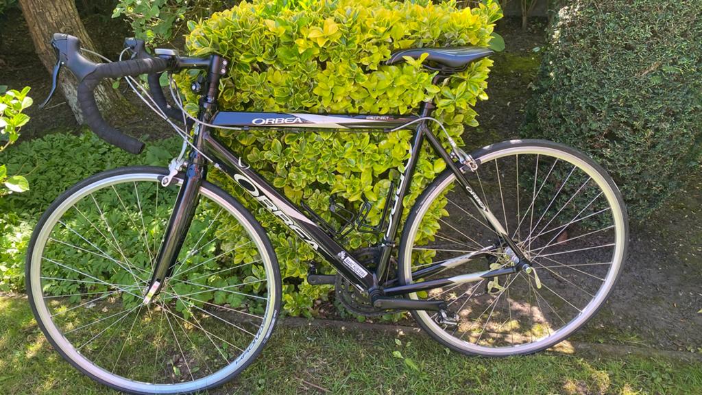 Koersfiets maat M zwart, Ophalen, Zo goed als nieuw
