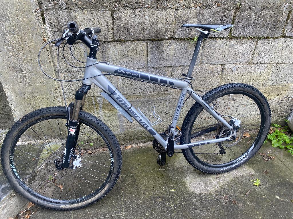 Mountainbike (Goede Staat - Leuven), Gebruikt, 10 tot 15 versnellingen, 49 tot 53 cm, Schijfrem