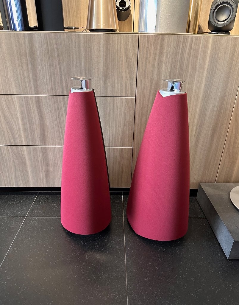 Bang & Olufsen Beolab 20 MK2 "Rumba Red" - B&O, Compatible son surround/home cinéma, Info@bang-olufsen.dk, Comme neuf, Enlèvement