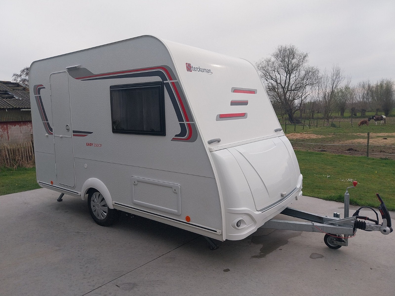 Sterckeman Easy 350CP, Caravanes & Camping, Caravanes, Entreprise, Sterckeman, Mover, Trappe de service, Enlèvement