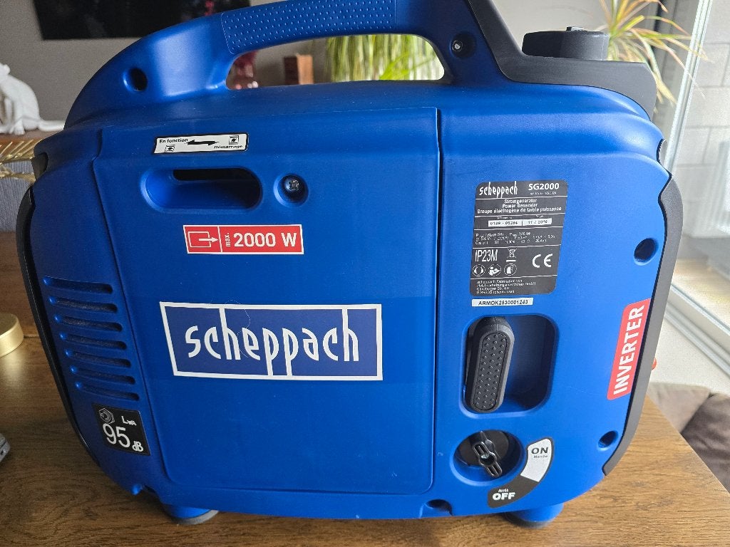 Groupe électrogène Sheppach, Enlèvement, Neuf, Moins de 5 kVA, Essence