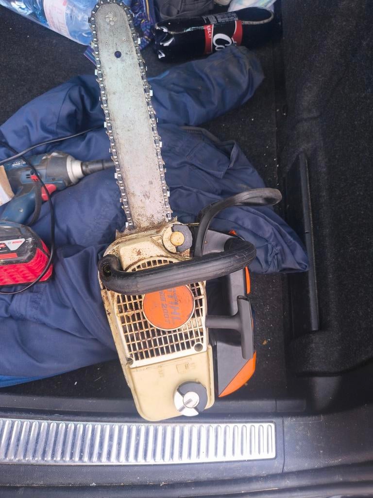 Stihl ms200t particulier, Tuin en Terras, Hand-tuingereedschap, Ophalen, Gebruikt