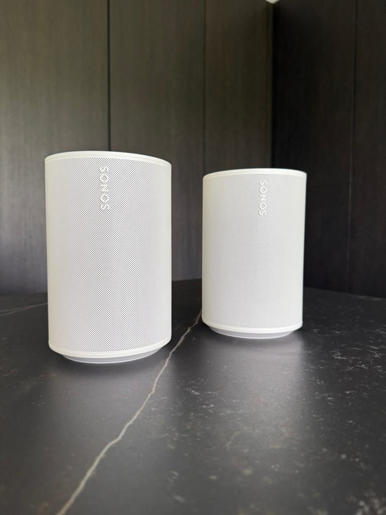 Sonos Era100 (duopack), Audio, Tv en Foto, Soundbars, Zo goed als nieuw, Bluetooth, Ophalen