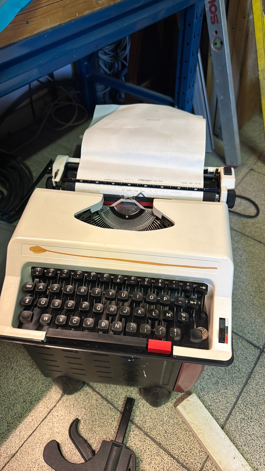 Antiek typmachine, Diversen, Typemachines, Ophalen, Zo goed als nieuw