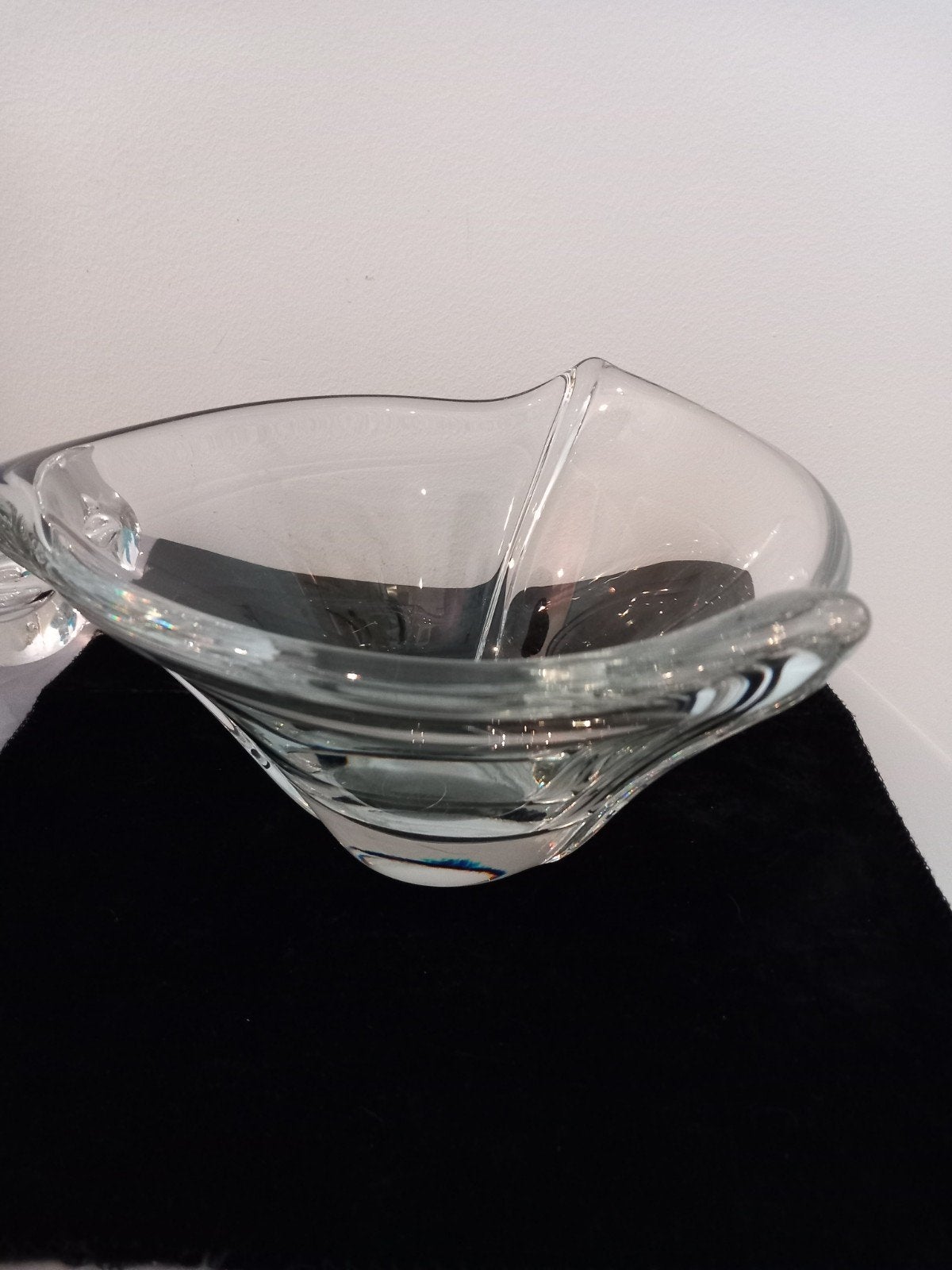 Coupe vintage en cristal, Enlèvement ou Envoi