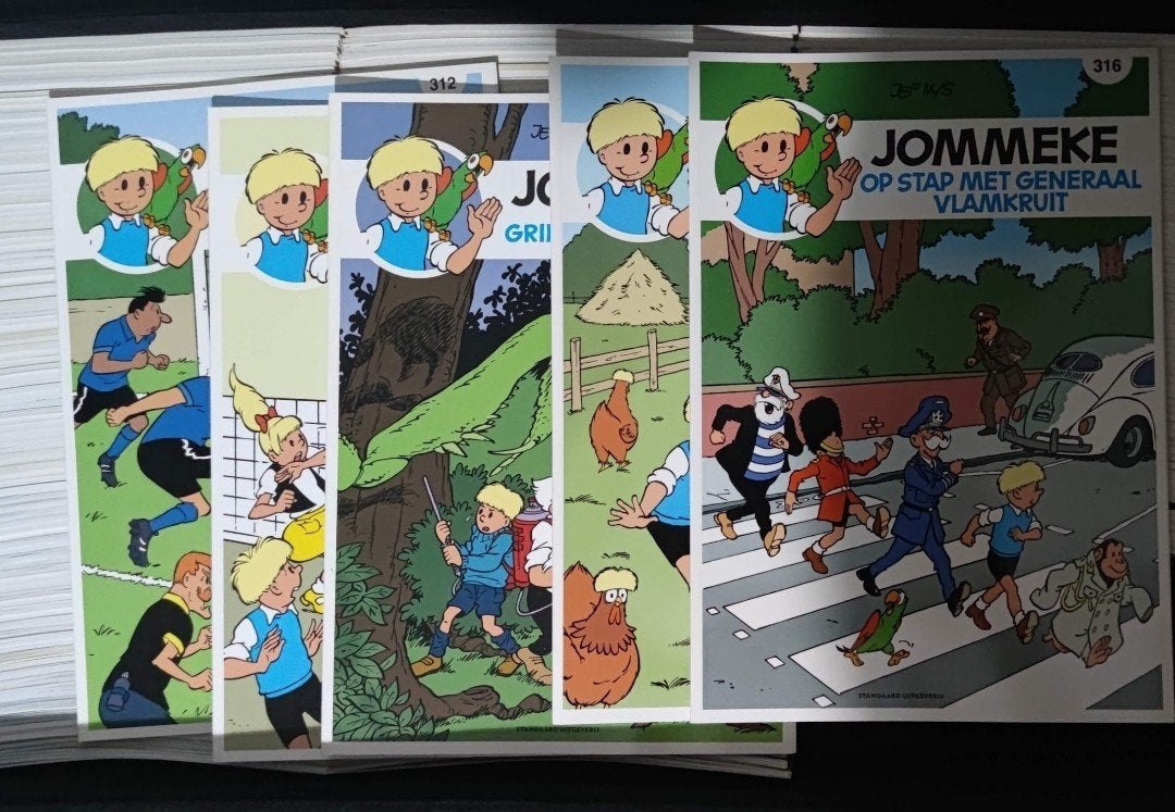 Bandes dessinées Jommeke, Livres, Enlèvement