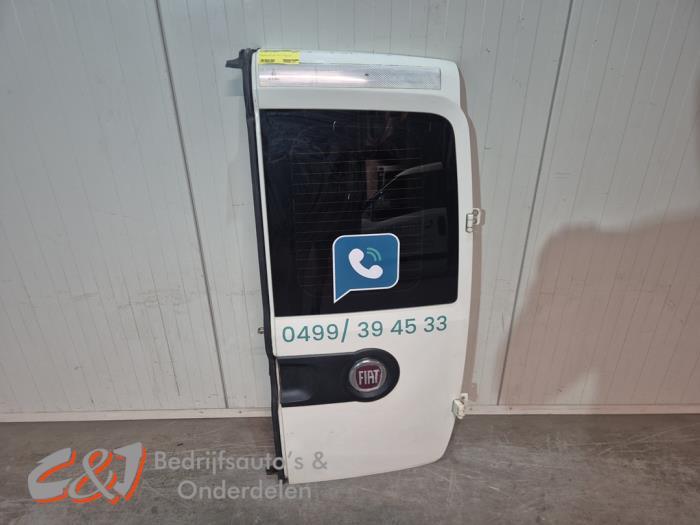 Portière arrière camionnette d'un Fiat Doblo, -, 3 mois de garantie, Utilisé, Porte