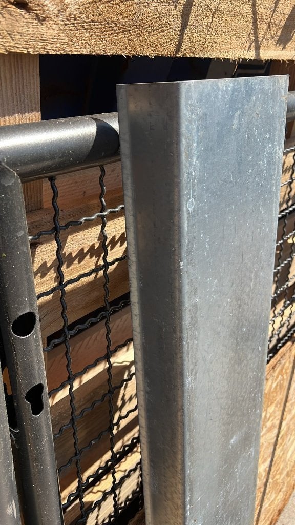 Gegalvaniseerde muurkap / muurafdekker – 2 meter, Ophalen, A, A, A