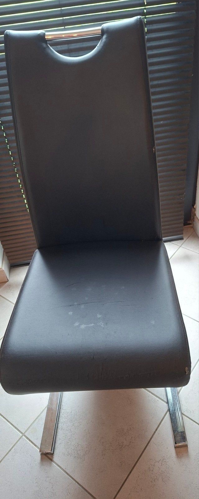 GRATIS set van 6 hoge eetkamerstoelen, Ophalen