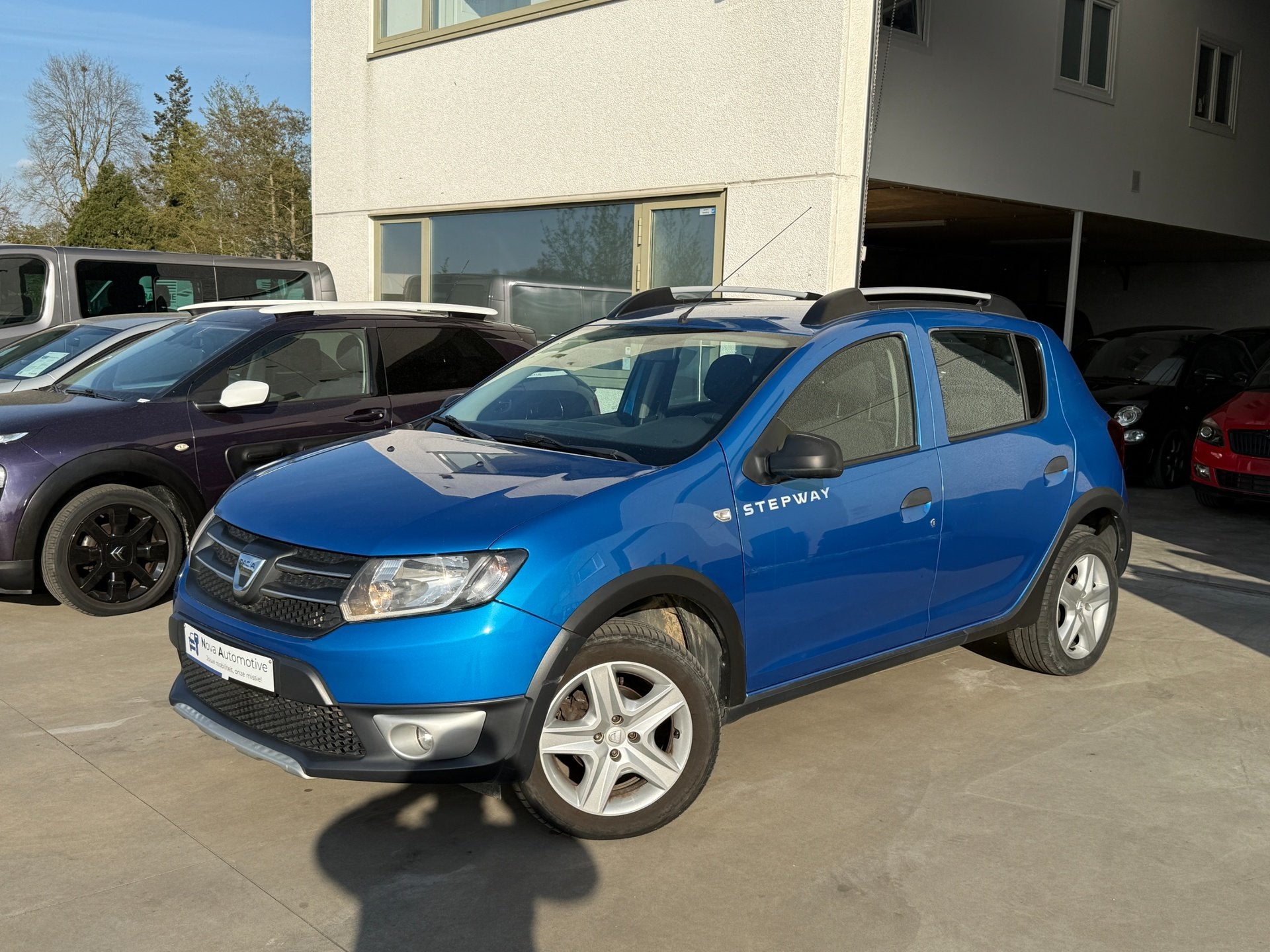 Dacia Sandero Stepway 0.9i, 2016, 92.519km, Airco, GPS, PDC, Autos, Dacia, Achat, Euro 6, Entreprise, Boîte manuelle