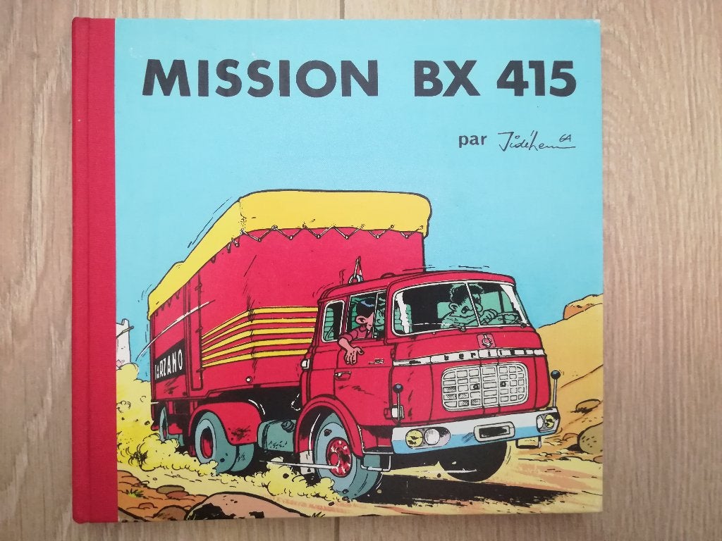 Mission BX 415 (Jidehem) (beperkte oplage 1500 ex.) 1986, Jidehem, Eén stripboek, Ophalen of Verzenden, Zo goed als nieuw