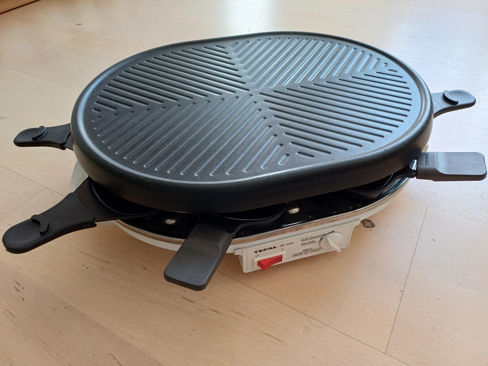 Appareil à raclette 8 personnes Tefal, Enlèvement, Utilisé, 8 personnes et plus
