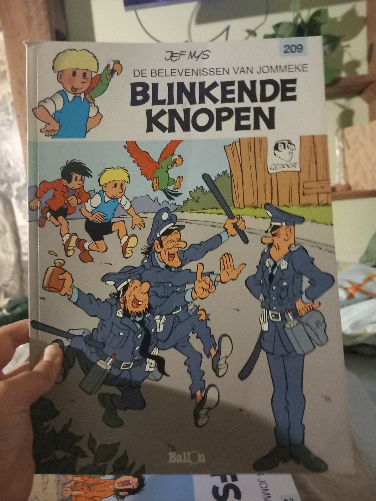 Jef Nys - Blinkende knopen, Enlèvement, Jef Nys