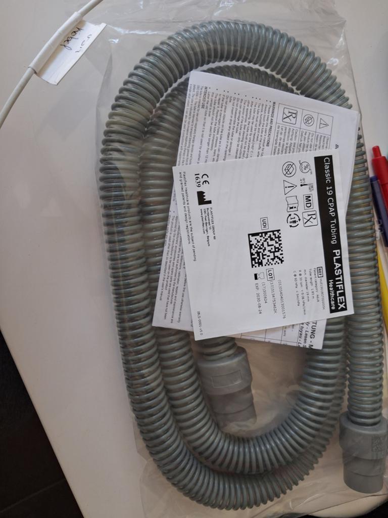 Classic 19 cpap tubing Plastiflex Healthcare cpap, Ophalen of Verzenden