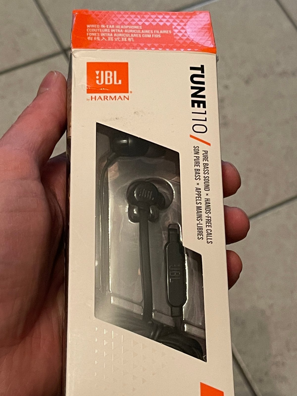 JBL Tune 110 In-Ear Oortjes – Nieuw, Ophalen, Zo goed als nieuw
