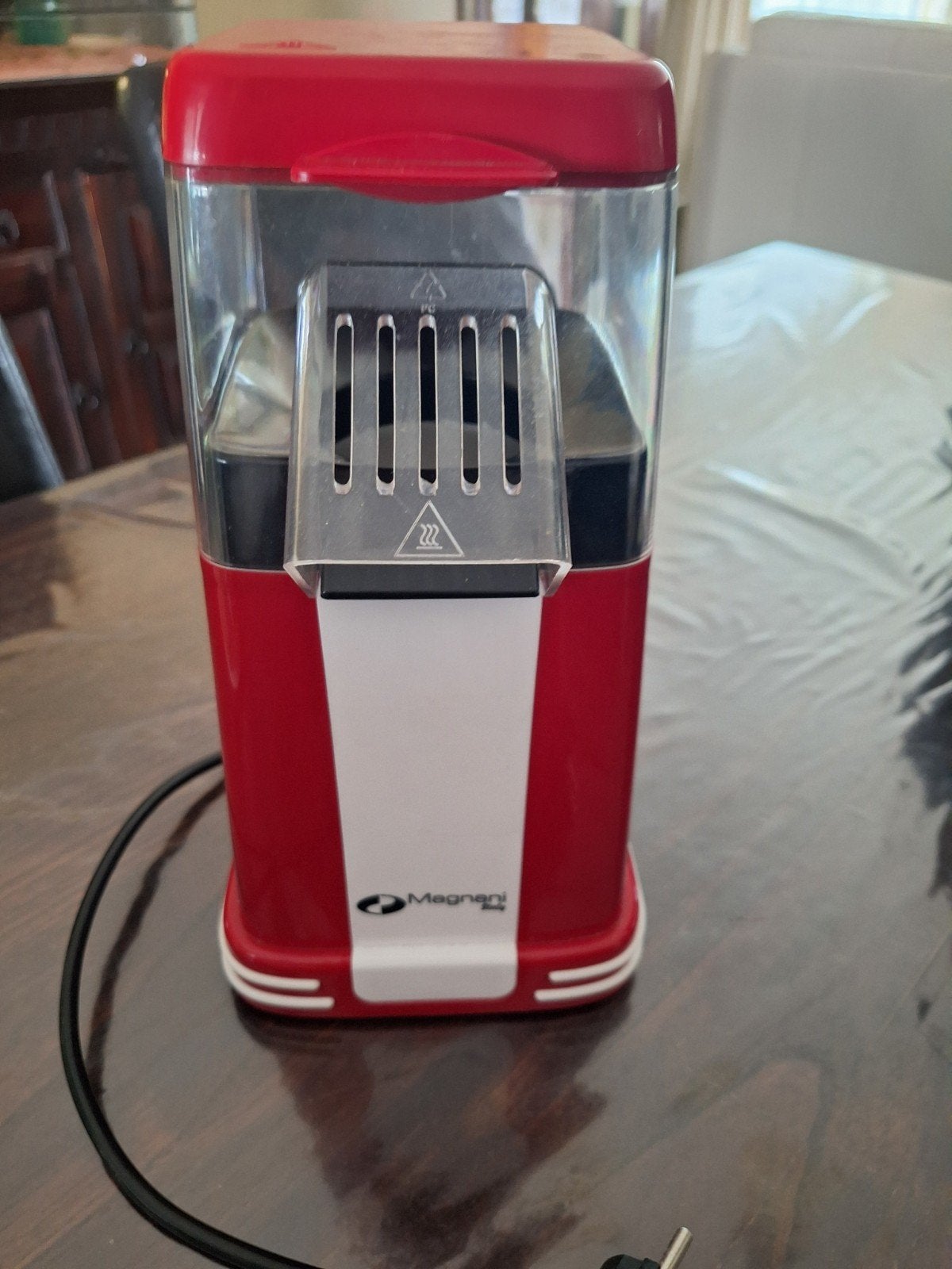 Popcornmachine, Ophalen