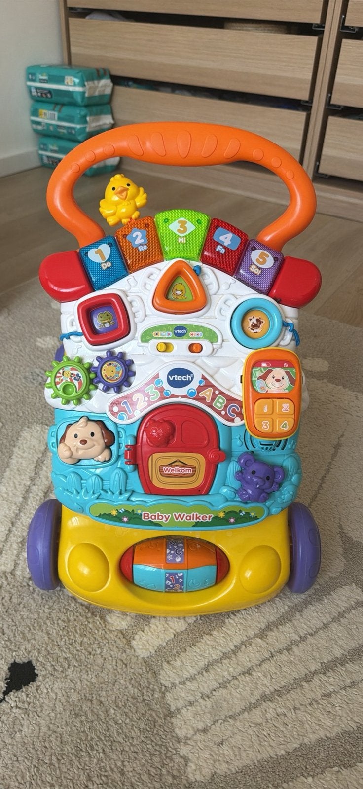 VTECH babywalker/loopwagen, Enlèvement, Comme neuf