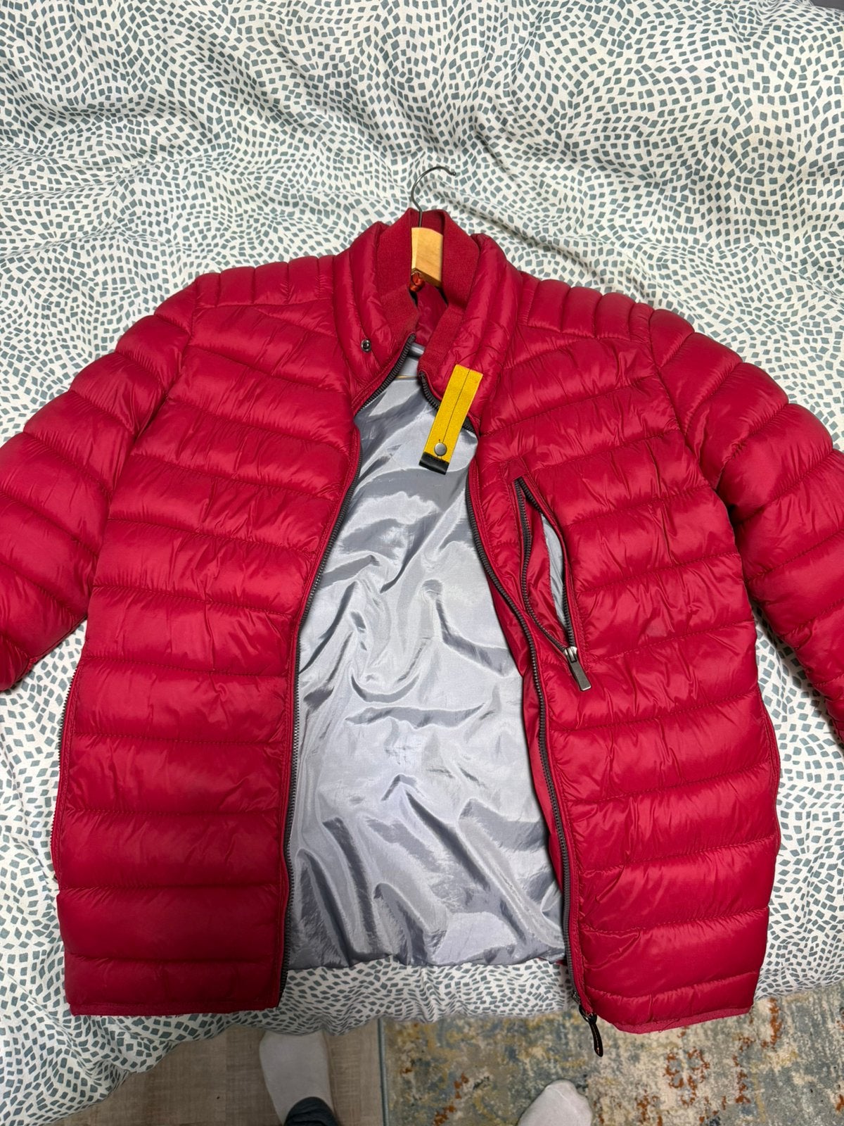 Veste légère rouge Taille S, Enlèvement, Comme neuf, Rouge