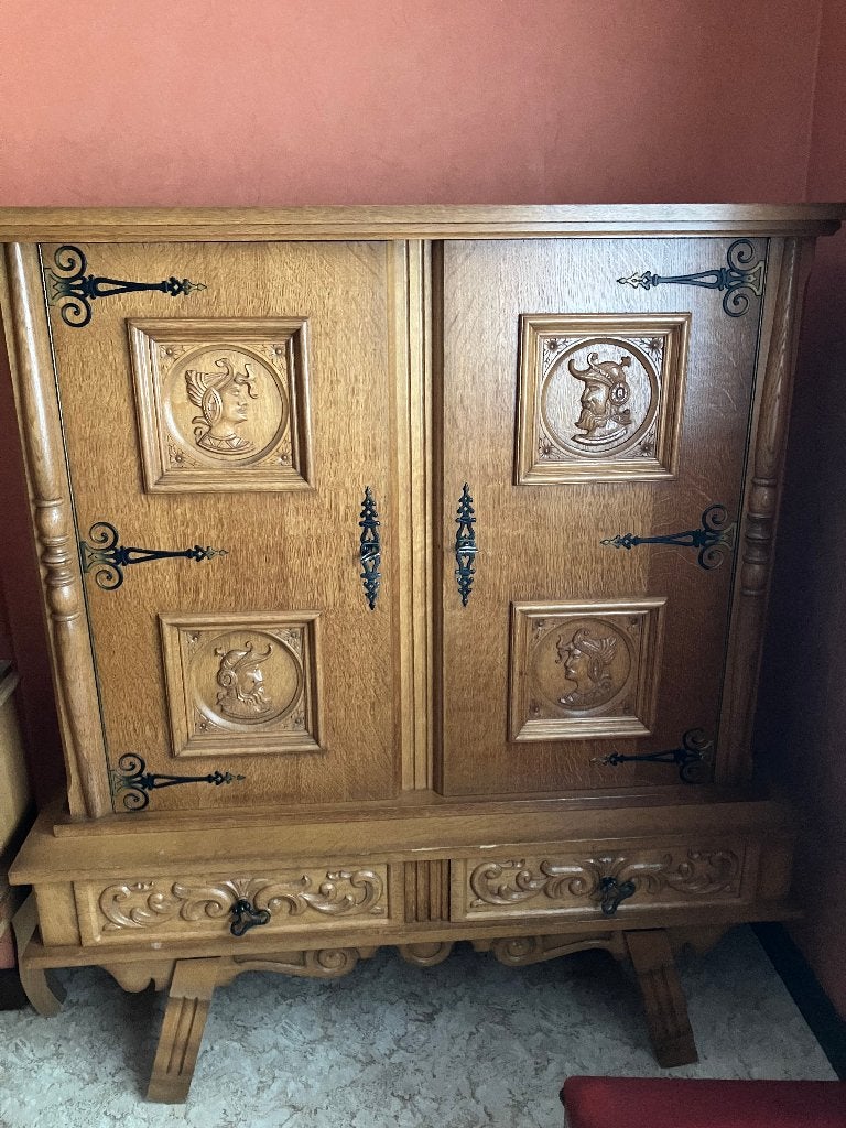 Vintage kast, Huis en Inrichting, Ophalen, Gebruikt