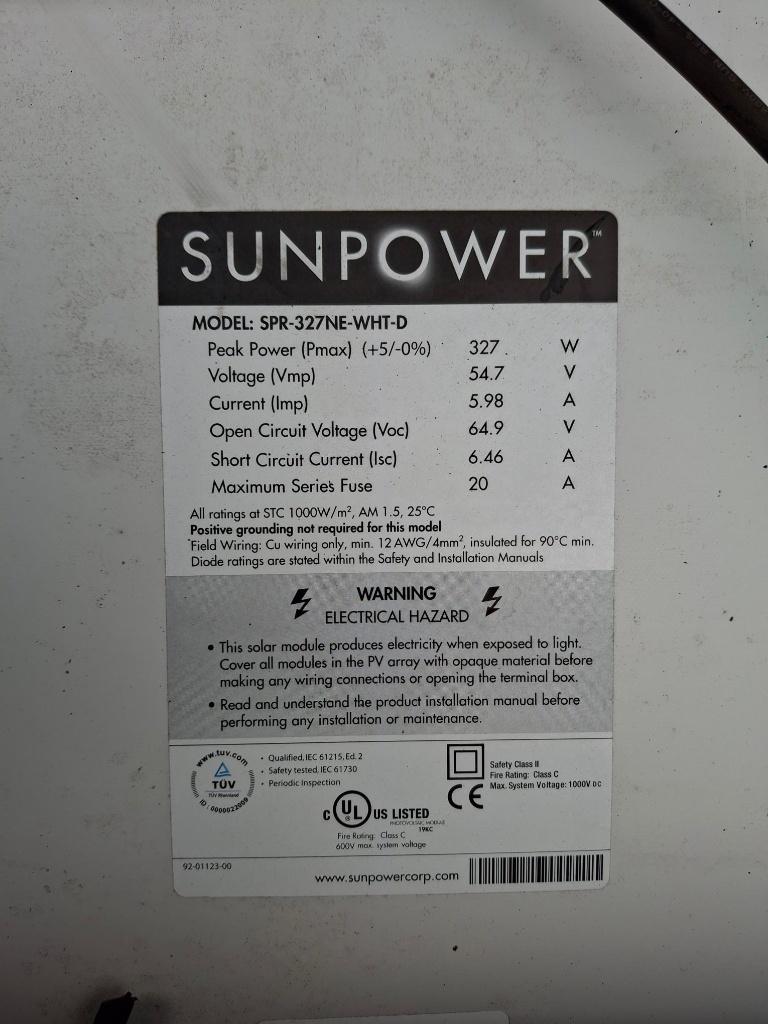 zonnepanelen en omvormer, Doe-het-zelf en Bouw, Zonnepanelen en Toebehoren, Ophalen, Gebruikt, Compleet systeem, 200 wattpiek of meer